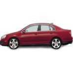 Blue Vw Jetta Krom Cam Çıtası Seti 2006-2010 4 Parça Paslanmaz Çelik Blueoto