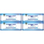 Blue White Bluewhite Yetişkin Hasta Vücut Temizleme Mendil-Havlusu (4 Lü Set) 50 Yaprak Hijyenik - 1