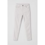 Blue White Kadın Yüksek Bel Slim Fit Dar Paça Beyaz Jean Pantolon