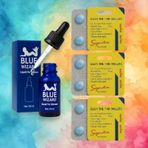 Blue Wizard Kadinlara Ozel Ist.e.k Damla Ve Erkek Performans Artirici Ozel D.es.t.ekleyici V.e.ga 100 Mg 12 Tablet
