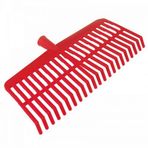 bluebee 39 cm 22 Diş Sap Hariç Yumuşak Plastik Tırmık