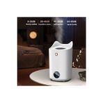 BlueCase Akıllı Ev Ultrasonik Hava Nemlendirici Sessiz Aromaterapi Cihazı Uyumlu 4100ML - Beyaz