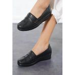 Bluefeet Siyah Günlük Rahat Taban Anne Ayakkabı Hs00326