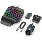 Blueleskyy Pubg Denetleyici Klavye Fare Mix Elite Set Için Gamepad Mobile (Yurt Dışından)