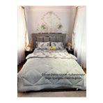 BlueMaison Battal Boy Welsoft Yorgan Seti ( 2 Yastık Kılıflı ) Gri Tüy