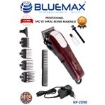 Bluemax KP-2090 Şarjlı Magic Clip Cordless Saç Sakal Kesme Tıraş Makinası