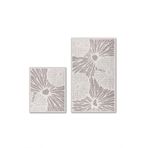 Bluenity Angers Doğal Pamuklu 2'li Banyo Paspas Seti 60x100+50x60 Cm - Taş