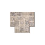 Bluenity Barcelona Doğal Pamuklu 2'li Banyo Paspas Seti 60x100 50x60 Cm Gri