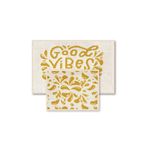 Bluenity Good Vibes Doğal Pamuklu 2'li Banyo Paspas Seti 60x100 50x60 Cm - Hardal