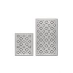 Bluenity Şile Doğal Pamuklu 2'li Banyo Paspas & Halı Seti 60x100+50x60 Grey