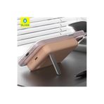 BLUEO 20W Fast Hızlı MagSafe Uyumlu Stand Özellikli Kablosuz 10000 Mah Slim Powerbank Şarj Aleti Pembe