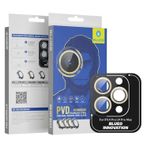 Blueo BM5643A Stainless Steel Design Lens Koruyucu iPhone 14 Pro/ 14 Pro Max Altın Sarısı