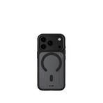 Blueo Frosted Anti-slip Iphone 17 Pro Max Siyah Magsafe Uyumlu Silikon Telefon Kılıfı