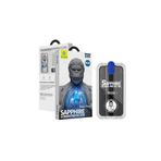 Blueo iPhone 15 Pro Max Uyumlu Sapphire Safir Cam Anti-statik Yeni Aparatlı Ekran Koruyucu
