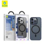 Blueo iPhone 15 Skin Friendly Frosted Anti-Drop Kılıf Lacivert