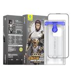 Blueo iPhone 16 Pro / 16 Pro Max 3D Curved Anti-Reflective Yansıma Önleyici Uygulama Aparatlı HD Cam Ekran Koruyucu (iPhone 16 Pro)