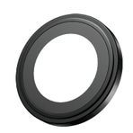 Blueo iPhone14 Pro/iPhone 14 Pro Max Uyumlu Metal Çerçeve Lens Koruyucu Siyah