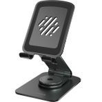Blueo Mr. Gorilla Gri Titanyum Katlanabilir 360 Derece Dönebilen Kaydırmaz Telefon/tablet Standı - Füme