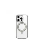 Blueo Mr. Gorilla Iphone 16 Pro Max 360° Dönen Magsafe Uyumlu Standlı Mat Silikon Telefon Kılıfı - Gri