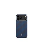 Blueo Mr. Gorilla Iphone 17 Pro Magsafe Uyumlu Aramid Fiber Mavi Telefon Kılıfı