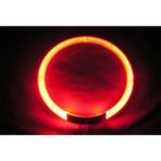 Blueoto 105 mm Dış Çapı Kırmızı Power LED Angel Far Angel Eye Far Halkası 2 Adet