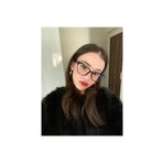 BluePepper Lily Black Mavi Işık Korumalı Gözlük Unisex Cateye Optik Uyumlu Camları Değişebilir
