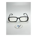 BluePepper Toms v4 Siyah Dikdörtgen Mavi Işık Filtreli Ekran Gözlüğü Optik Uyumlu Camları Değişir 52-20-146