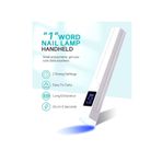 BLUEQUE Mini 4B Şarjlı Fener Uv Led Oje Jel Kurutucu Dijital Ekran Saniye Ayarı