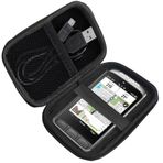 Blueshaweu Wahoo ELEMNT ACE bisiklet bilgisayarı için uyumlu MP3 çalar çantası, kulaklık, USB kablosu ve hafıza kartı için yer sunan koruyucu kılıf, Wahoo ELEMNT ACE ile uyumlu (siyah)