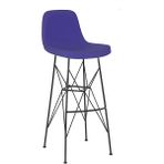 Bluetick Ikon Küçük Rahat Bar Sandalye 75 cm BLU1726 - Lacivert