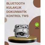 Bluetooth 5.0 Kulak İçi Kablosuz Kulaklık – Dokunmatik Düşük Gecikme