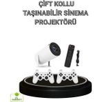 Bluetooth 5.0 ve Wi-Fi 6 Akıllı 4K Projeksiyon Nemere