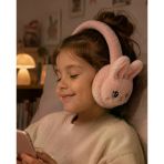 Bluetooth 5.3 Peluş Kulaklık Tf Kart Destekli Kablosuz Kulaküstü Kulaklık - Lisinya