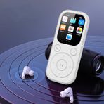 Bluetooth 5.4 Ile MP3 çalar, HIFI Hoparlör Dijital Ses Oynatıcısı, 5H -Baptism, 2.01 inç FM Radio Ile Taşınabilir Müzik Oynatıcıları, E -Buch, Ses Kaydedici (Küçük Hafıza Kartı