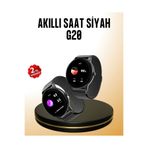 Bluetooth Akıllı Saat G20 Mini – Adım Sayar, Kalori Ölçer, Kalp Atışı Takibi UCZZZHAİNOG20MİNİSİYAH-4