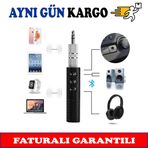 Bluetooth Aux Araç Kiti Samsung HTC LG Huawei iPhone MP3 Çalar
