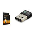 Bluetooth Dongle Pc Usb + Wıreless Adaptör 2.4G Siyah Lv-Uw06bt