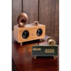 Bluetooth Hoparlör Ahşap Klasik Retro Gramofon Bluetooth Müzik Kutusu Mir19702191