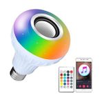 Bluetooth Hoparlör Akıllı LED Ampul Lamba (5250) - Çok Renkli