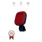 Bluetooth Hoparlör Motorsiklet Bisiklet Kablosuz Speaker D34 Kırmızı