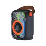 Bluetooth Hoparlör Rgb Işıklı 10W Kablosuz Speaker D77 Siyah