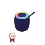 Bluetooth Hoparlör Rgb Işıklı Usb Fm Destekli Radyo D10 lacivert