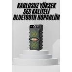 Bluetooth Hoparlör Yüksek Ses Kaliteli Büyük Boy Çift Çıkışlı Ses Bombası Mir95105370