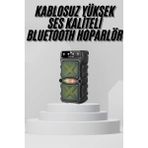 Bluetooth Hoparlör Yüksek Ses Kaliteli Büyük Boy Çift Çıkışlı Ses Bombası Nemere