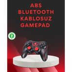 Bluetooth Kablosuz Gamepad ABS Malzeme ile Ergonomik Tasarım ve Yüksek Hassasiyetli Kontrol
