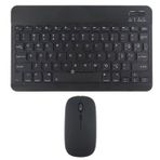 Bluetooth Klavye Mouse Seti Şarjlı (Türkçe Q Karakterli) Tüm Tablet ve Telefonlar ile Uyumlu SİYAH