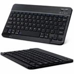 Bluetooth Klavye, Taşınabilir Mini Klavye, Windows, Android, İOS, Tablet ve TV Uyumlu Bluetooth Klavye, Ergonomik İnce Tuş Tasarımı, Dayanıklı ve Uzun Pil Ömrü, Pratik Yapı, (78 Adet Tuş)
