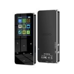 Bluetooth Lu Mp3-Mp4 Çalar Ses Kayıt Fm Radyolu Şarjlı Mp4 Player Dahili Hoparlör 8Gb Hafızalı Siyah