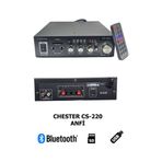 Bluetooth Mini Stereo Amfi - Usb Sd Kart Okuyucu Hoparlör Anfisi - Kumandalı Ev Ofis Ses Sistemi