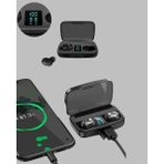 Bluetooth V5.0 Parmak Dokunmatik Kontrol Kablosuz Kulaklık Şarj Kutulu Model ( Lisinya )